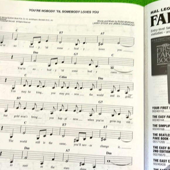 Hal Leonard Your First Fake Book EXC - Picture 16 of 16